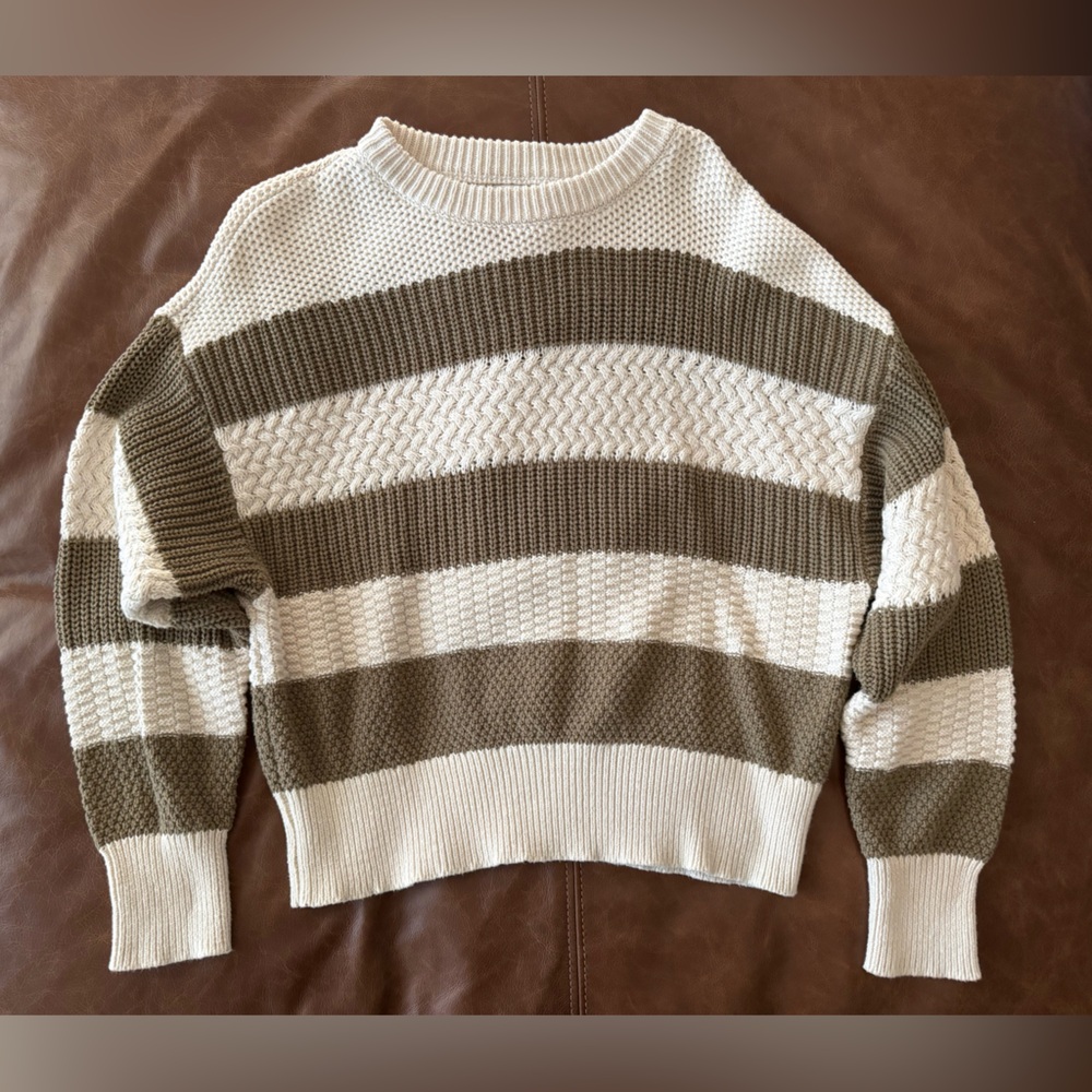 A New Day Crew Neck Sweater Chunky Knit